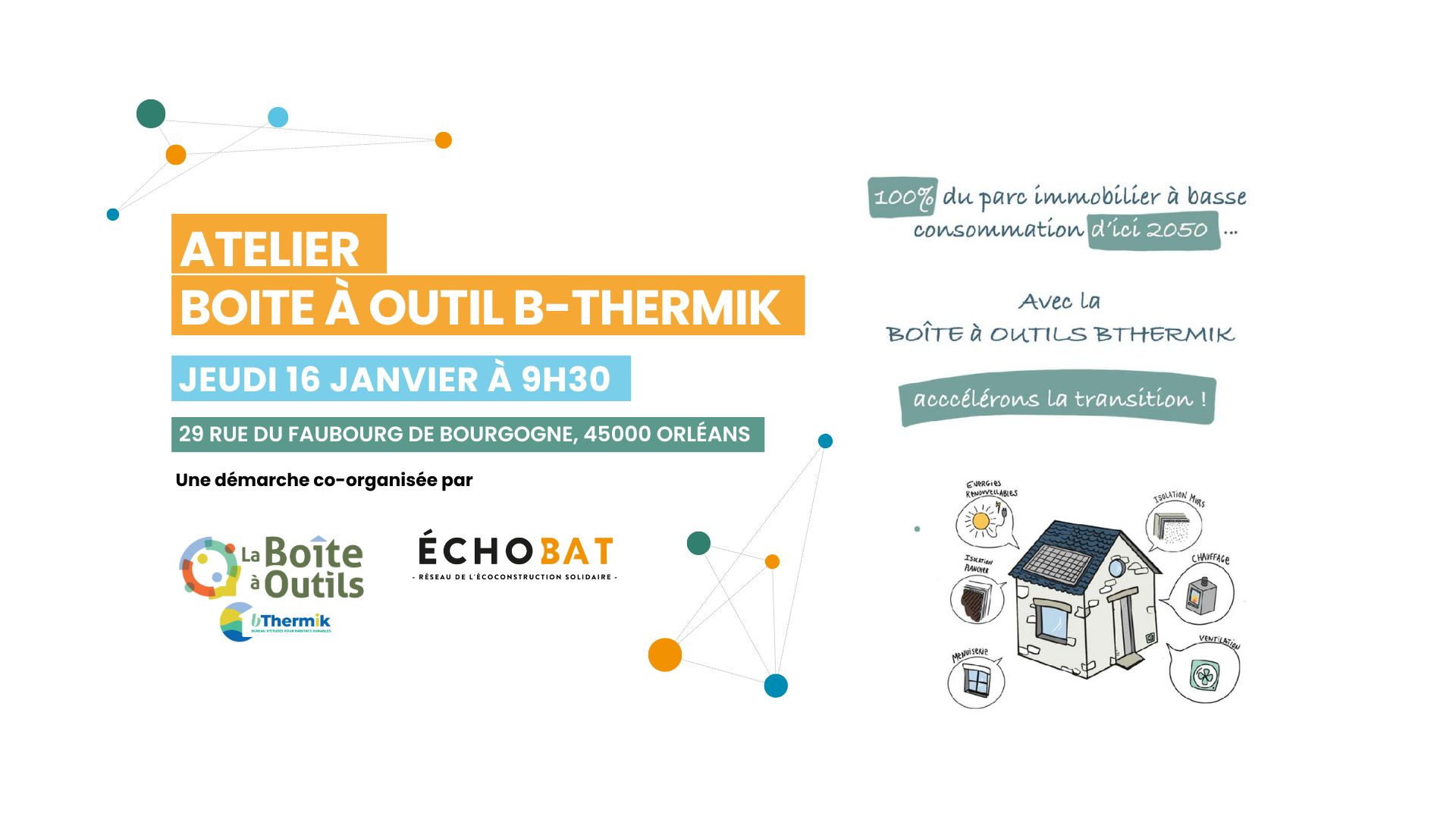 Atelier Boite à outil B-Thermik du 16 janvier matin